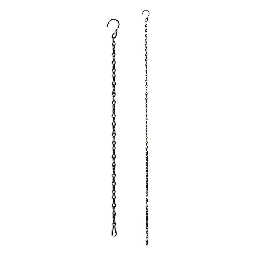 Iron Holder Ornament Lantern Basket Garden Tool Hanging Chain Planter Hanger