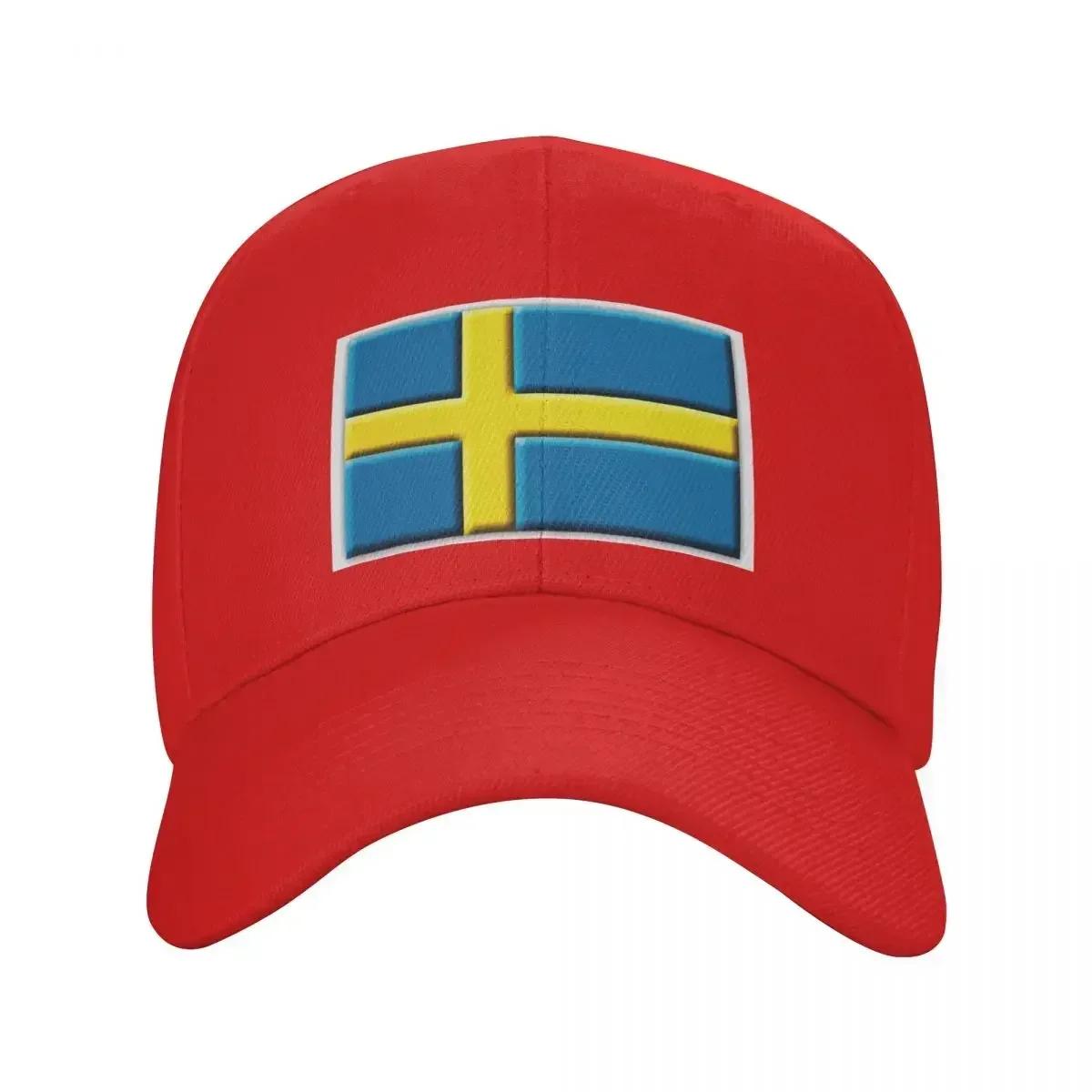 Sweden D Flag Baseball Cap Sun Cap Snap Back Hat Brand Unisex cap Hat Luxury Brand FeUnisex Unisexs