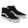 Sk8 Vans-Hi 'Flame - Black' VN0005UJBZW