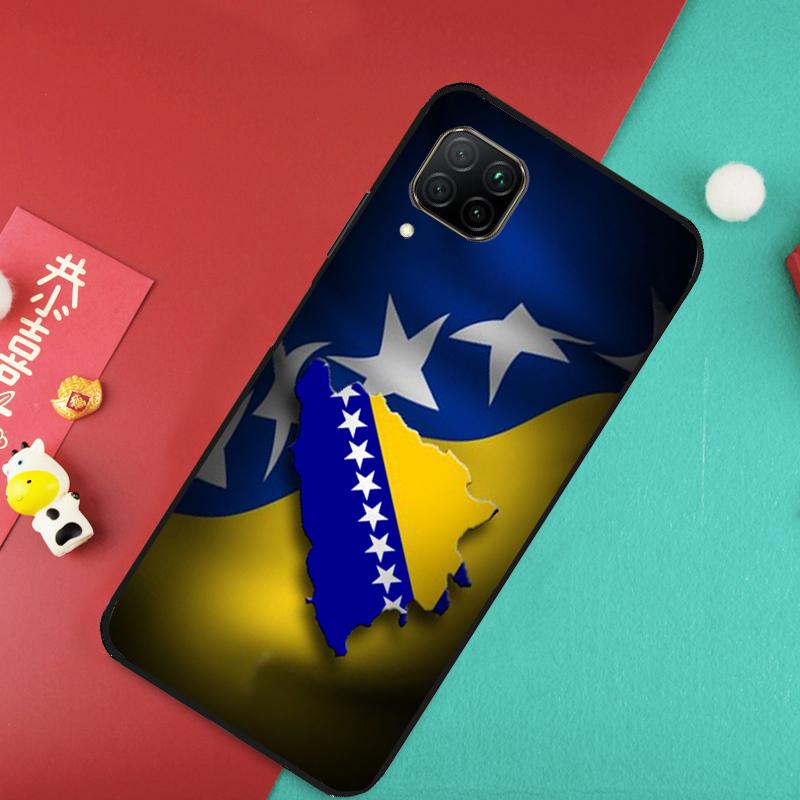 Bosnia and Herzegovina Flag Case For Huawei Nova Y91 Y61 Y60 Y70 Y90 Nova 9 SE 10 11i 8i 3i P20 P30 Pro P40 Lite Cover