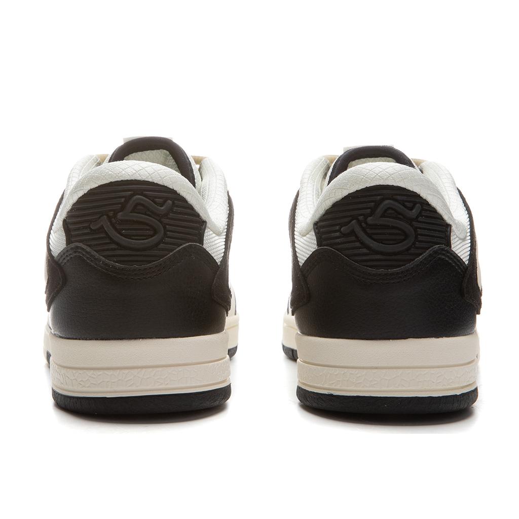 New LiNing Anti Slip Wear Resistant Low Top Skateboard Shoes Men's Black White AEPV035-2