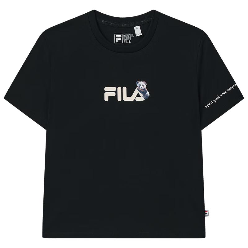 

FILA Women s Giant Panda Slim-Fit Short Sleeve T-Shirt XS