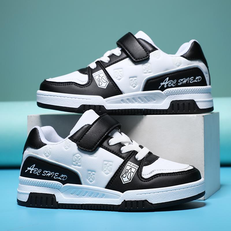 

Дитяче модне низьке дихаюче взуття для скейтбордингу Діти Студенти У тренді Біг Спорт Хлопчики та дівчата Зручні кросівки 39 чорний