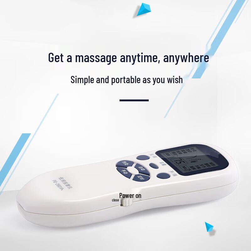 PANGAO Portable Low-Frequency Pulse Massager CN Plug (adapter Included)