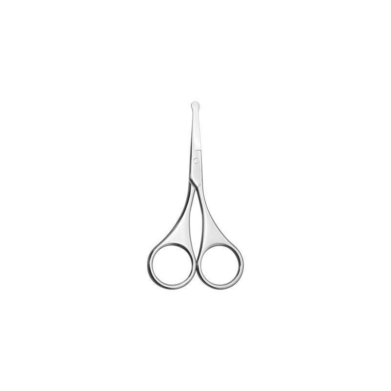 Russian-Style Stainless Steel Cuticle Nippers & Eyebrow Trimmers - Pointed Tip Beauty Scissors