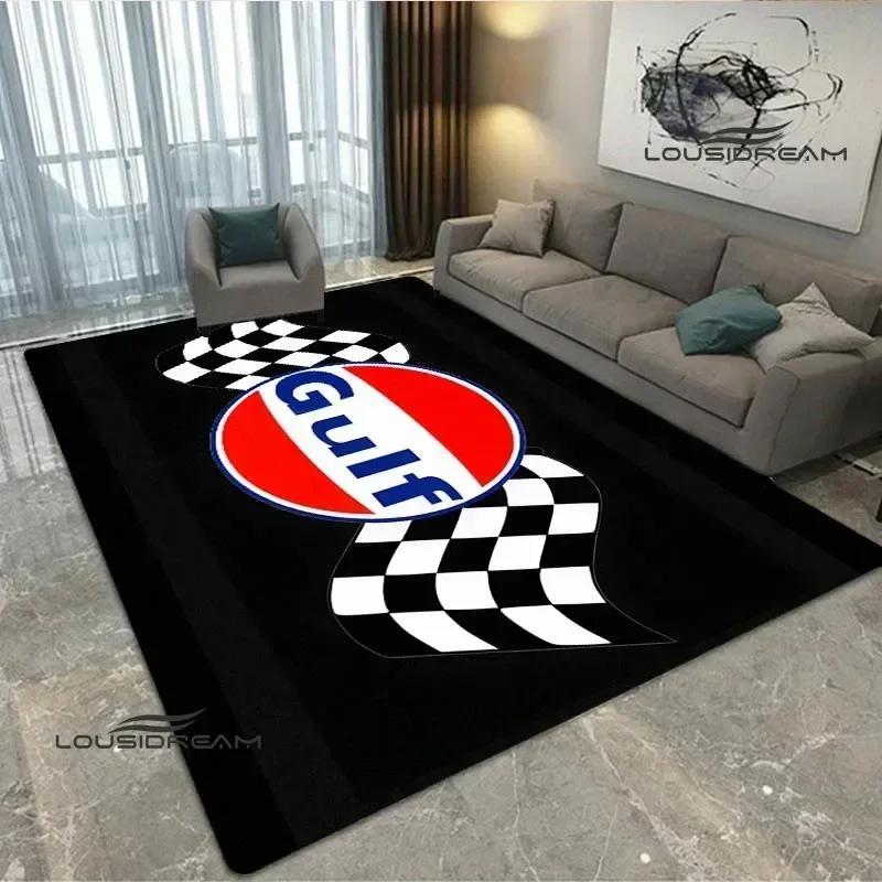 3D G-GulfS Motorcycle Printed Carpet Outdoor Rug Area Rug Non-slip Carpet Bedroom Decor Carpet for Living Room Birthday Gift