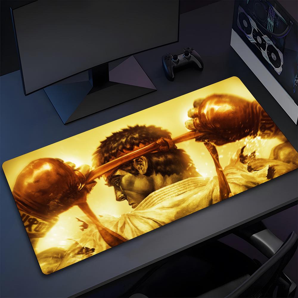 Street Fighter Game Mouse Pad High Quality Natural Rubber Mouse Pad The Most Professional Washable Laptop Mouse Pad