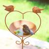 Retro Bird Feeder Ground Plugin Decorative Bird Feeding Dish Crafts Bird Water Bowl  Drinking
