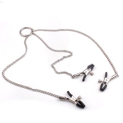 Sexy Flirt Nipple Clamps Labia Breast Nipple Clamps With Chain Clips Slave Bdsm Fetish Erotic Toys Sex Tool For Women Adult