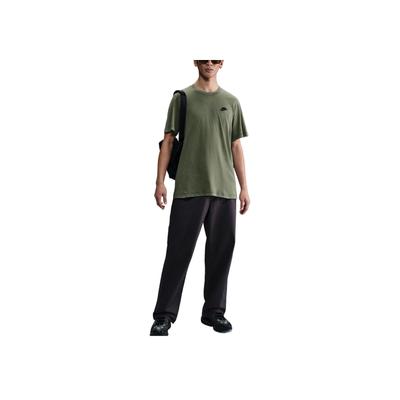 Soft Comfortable Fashionable Versatile Short Sleeve T-Shirt Men Tops Olive-Green HJ0733-222