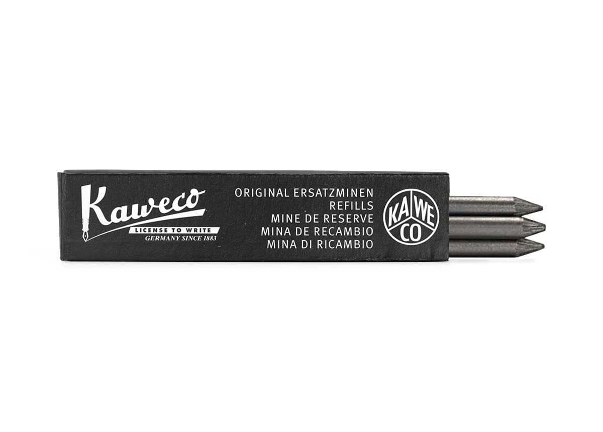 

Kaweco Refills, 5B, 5.6mm (3-pack) Refills, 5B, 5.6mm (3-pack) REF5.6 чёрный