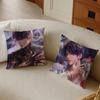 1Pcs Romantic L-Love And Deepspace Icons Cushion Cover Pillowcase Anti-Dustmite Living Room Sofa Decor Cushion Room