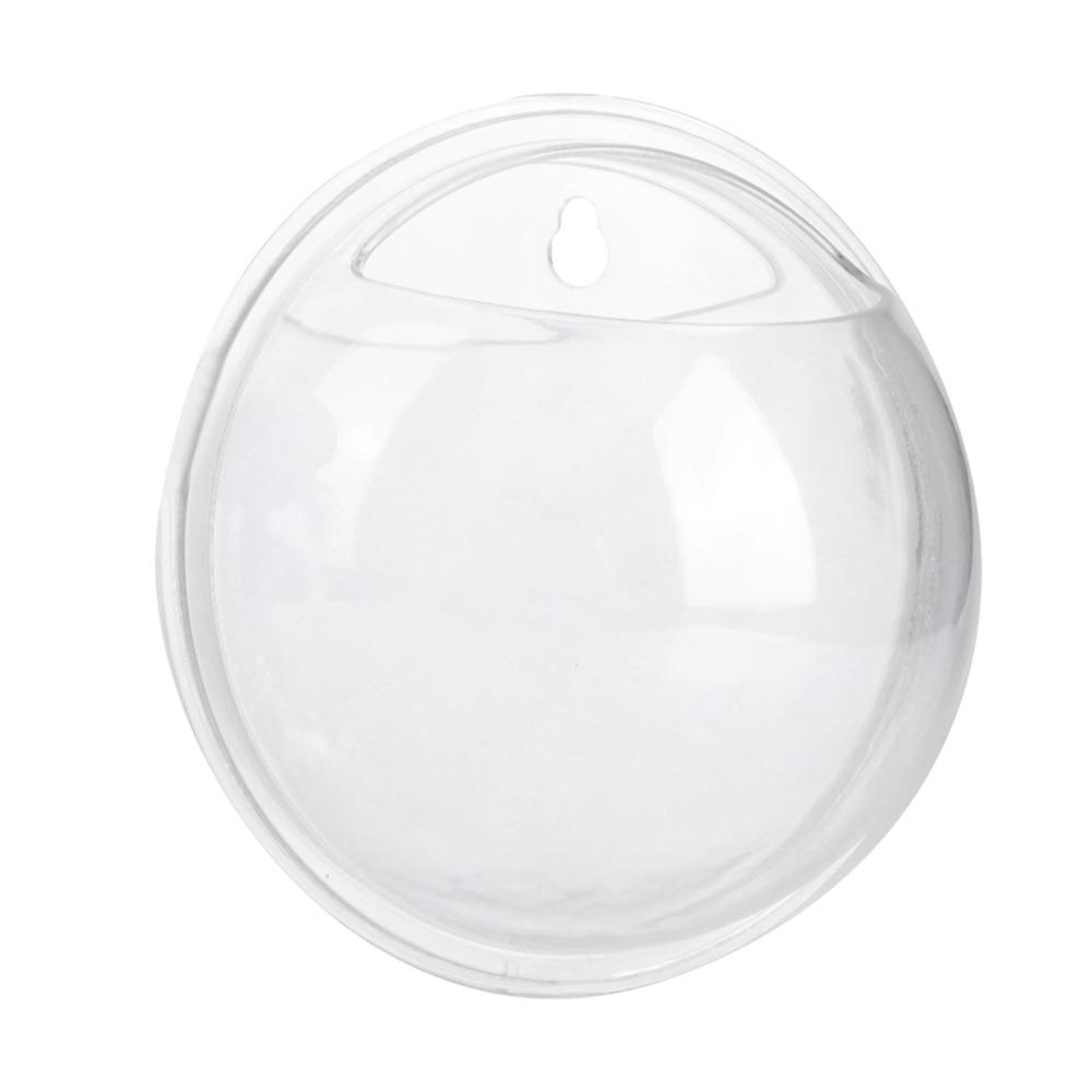 Clear Acrylic Wall Mounted Fish Bowl Round Transparent Fish Bowl  Wall Decoration