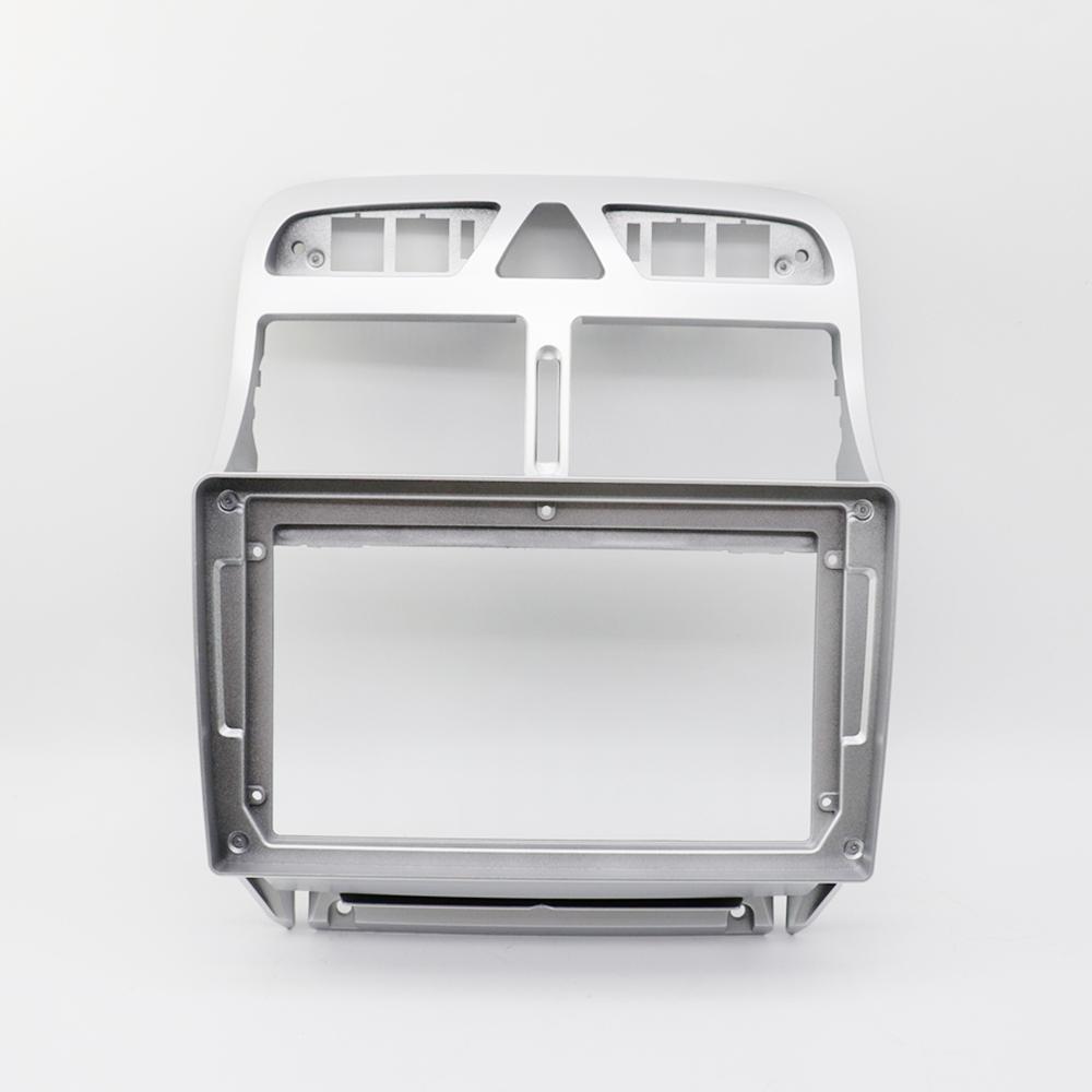 Car Frame for Peugeot 307 9 inch Car Radio DVD MP5 Fascia Panels Frame With Power Cable Canbus