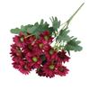 5 Bundles Lifelike Outdoor Sunset Mums Flowers Artificial Daisy Flowers Fake Chamomile Flowers for Home Garden Vase Decor