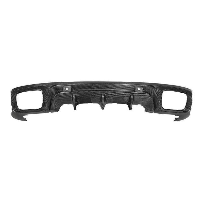 Dry Carbon Fiber Rear Diffuser for Porsche Panamera 2017-2023, KDA Style, Easy Installation