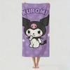 Cartoon cute K-kuromi Towel Drying Bath Towel Applicable To Light Swimming Camping Yoga Beach Out
