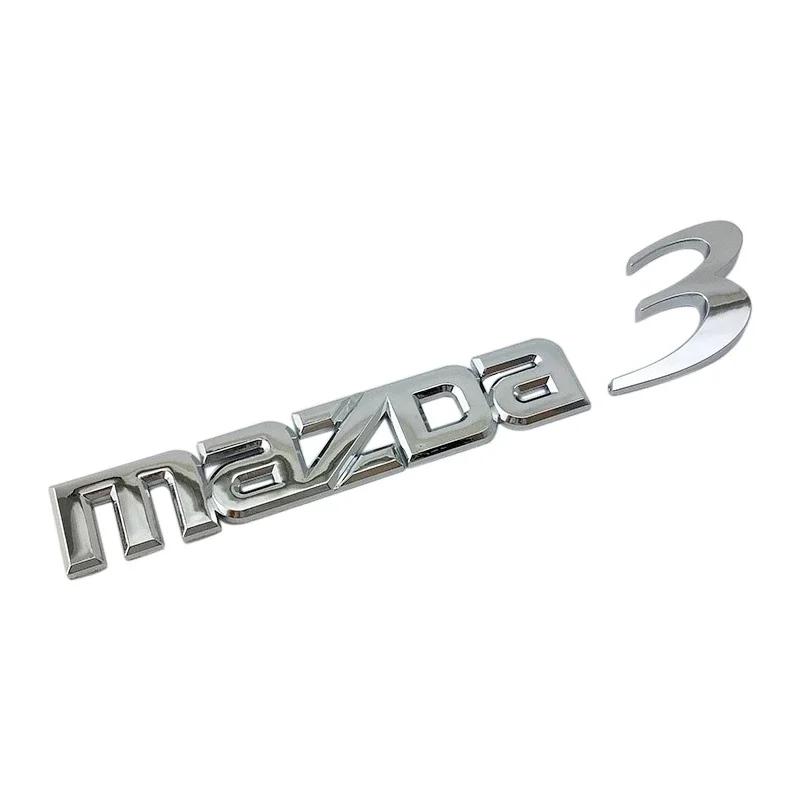 2025 Hot Car Trunk Rear Emblem Logo Stickers Letter Decals for Mazda 2 3 6 8 CX3 CX5 MX3 CX4 CX9 CX7 RX8 Protege Badge Auto Acce