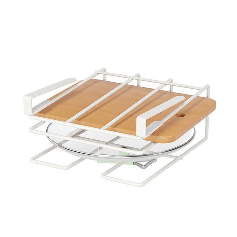 Functional Rack for Cabinet Covers and Utensils Storage Hoder with Hanger