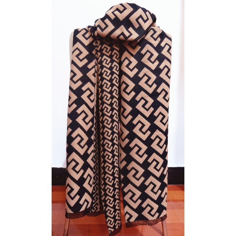 Plaid Scarf Korean Version Autumn and Winter Women's Shawl New Plaid Scarf Wool Winter Scarf