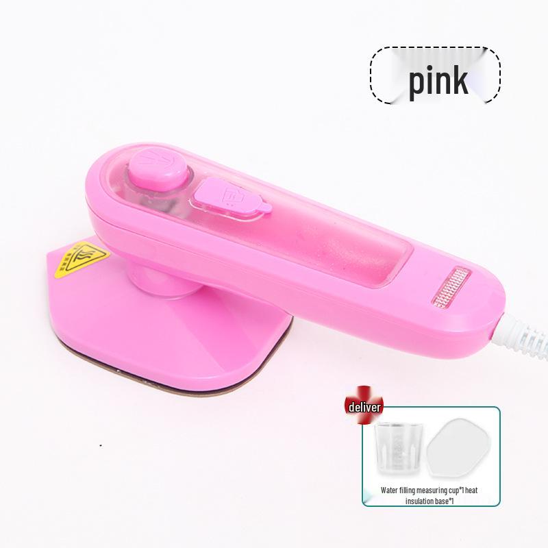 

Compact Handheld Garment Steamer and Iron for Home and Dorm Use Flat Plug (China/US) яркий розовый