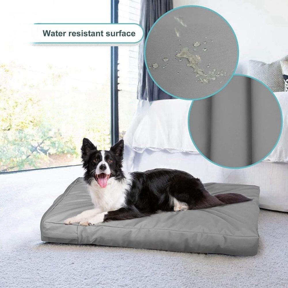 Anti-Dirt Replacement Dog Bed Cover Pad Protector 210D Oxford Waterproof Dog Cushion Cover for Puppy Kitten Other Pet No Filling