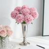 5/10Pcs Silk Ball Chrysanthemum Wedding Wreath Artificial Flower Decora Vase Home Room Scrapbooking Flower Diy Gifts Accessories