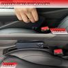 Car Seat Gap Filler Universal Fit Gap Filler Organizer Stop Things From Dropping For Car Trunk SUV, Black, Pack Of 2