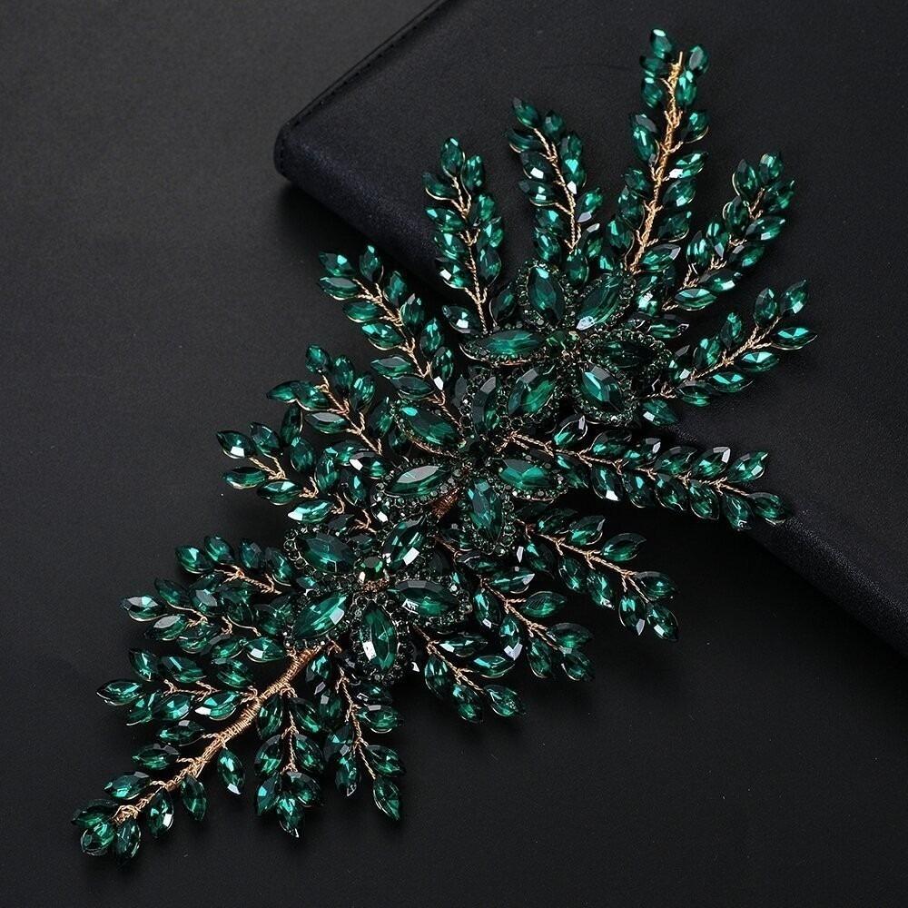 Sparkling Bride Crown Tiaras Elegant Crystal Tiaras Wedding Party Hair Accessories