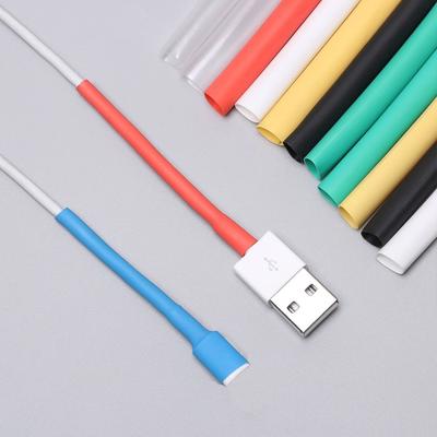 3:1 HQ Heat Shrink Tubing Sleeve For iPhone//iPad//Android Data Charger Line Cable