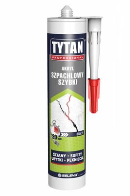 Stucco Acrilico Rapido Leggero Tytan Professional 280ml Bianco - Sil Akrl Szp