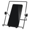 Soporte Plegable Portátil para Teléfono Móvil y Tablet con Diseño Triangular de Alambre de Hierro
