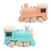 Floating Blowing Ball Small Train Innovative Children Toy Electric Train Toy with Sound Light Music 