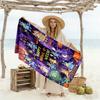 Halloween Trick Treat Customized Name Beach Towel Quick-Dry Soft Microfiber