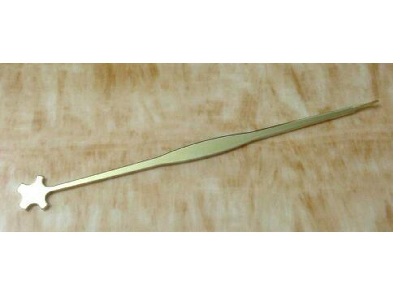 Violin Soundpost Hook and Tuning Adjustment Tool Gold - Violin Soundpost Hook