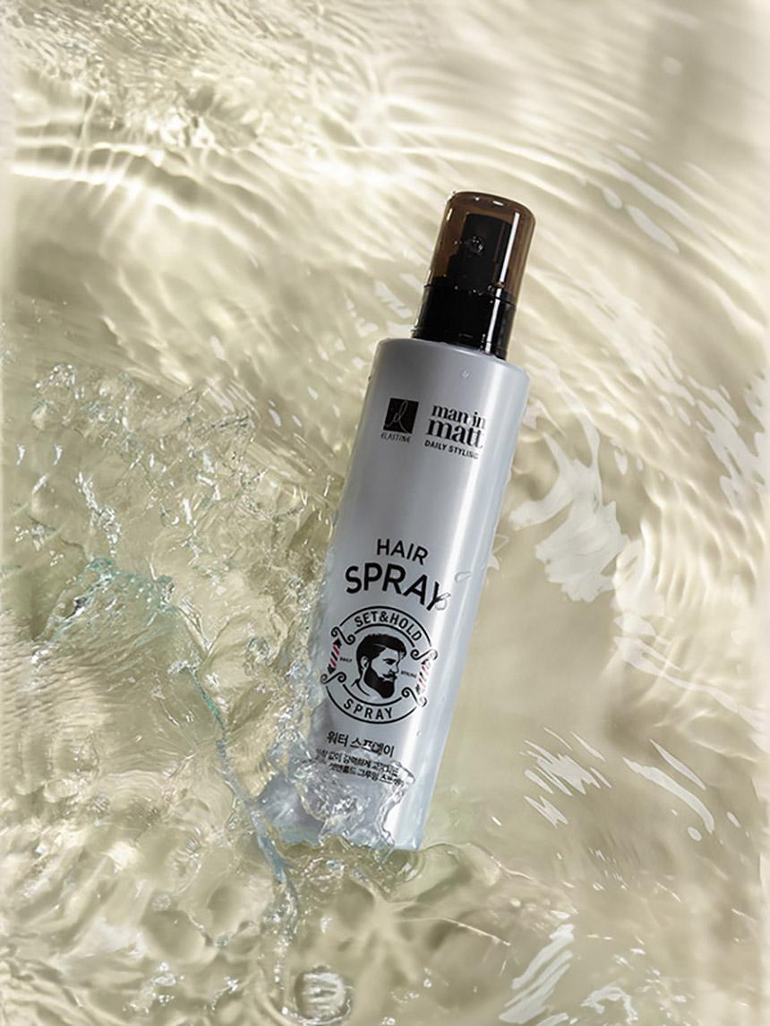 Elastine Men in Matte Set & Hold Hair Spray 200ml 1ea