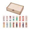Educational Montessori Toys For Babies Wooden Cartoon Animal Puzzle Series Baby Animal Cognition Game Hand And Foot Exercise Toy