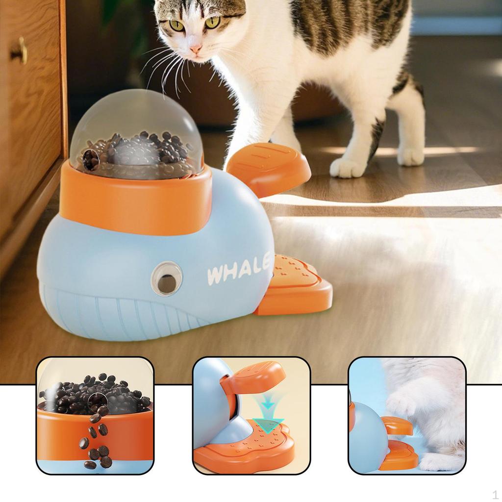 Dog Cat Slow Feeder Toy Feeding Funny,Leaking Food,Bite Resistant,Treat Dispenser Interactive