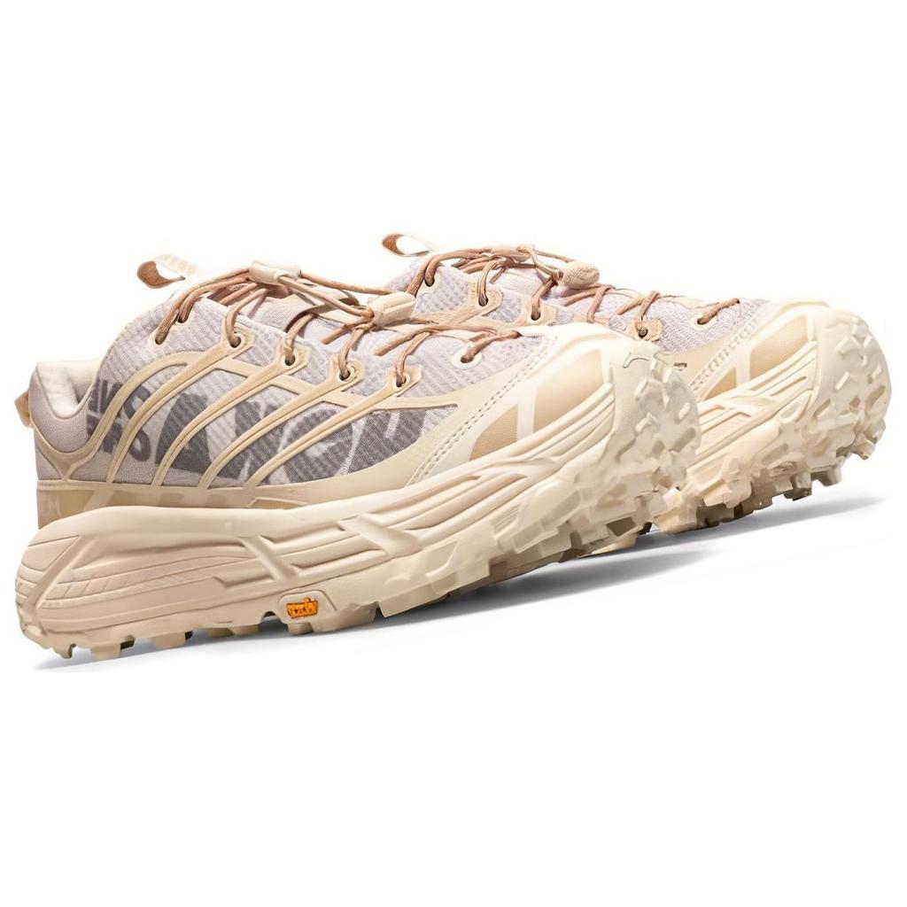 HOKA Mafate Three2 Eggnog Shifting Sand Unisex Spor Ayakkabı Krem 1141572-ESSN