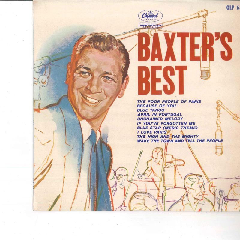 

10inch Record VARIOUS - Baxter s Best OLP63 CAPITOL 1960 Japan Classical Used