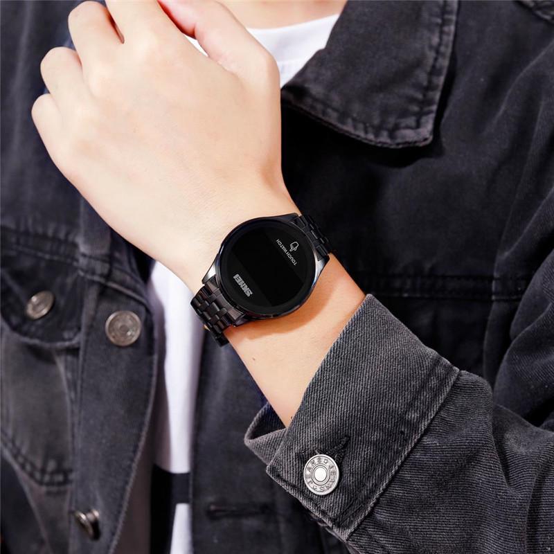 Luxury Watch Sport Man Fashion Business Watches LED Touch Screen Clock Waterproof Male Wristwatches