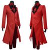 Hazbin Cosplay Hotel ALASTOR Dust Angel Uniformní Cosplay Kostým Muži Ženy Halloween Kostým Celá sada