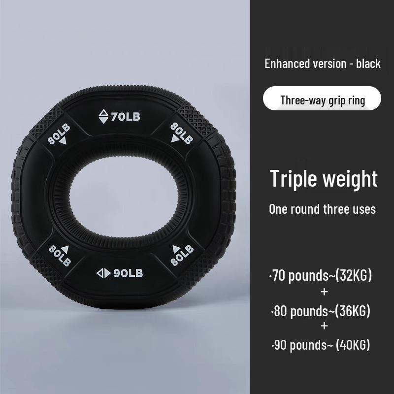 Silicone Grip Ring Hand & Finger Strength Trainer for Men