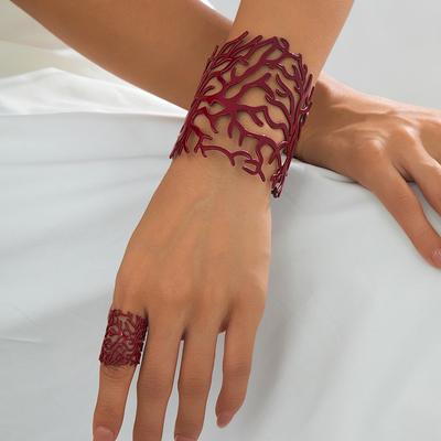 Fashion Versatile Red Coral Jewelry Set Niche Style Pearl For Women Daily Wear Elegant Gift Jewelry Accessories