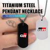 Car Pendant Emblem Interior Rearview Mirror Ornaments Decorations Accessories For Toyota GRsport Hilux Aygo Yaris Corolla Rav4