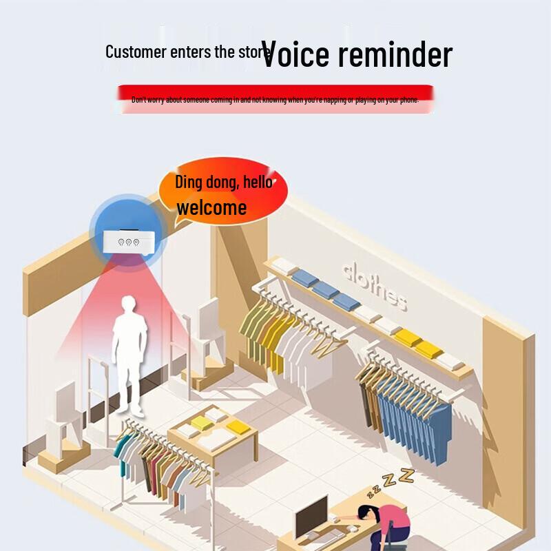 Infrared Motion Sensor Welcome Chime