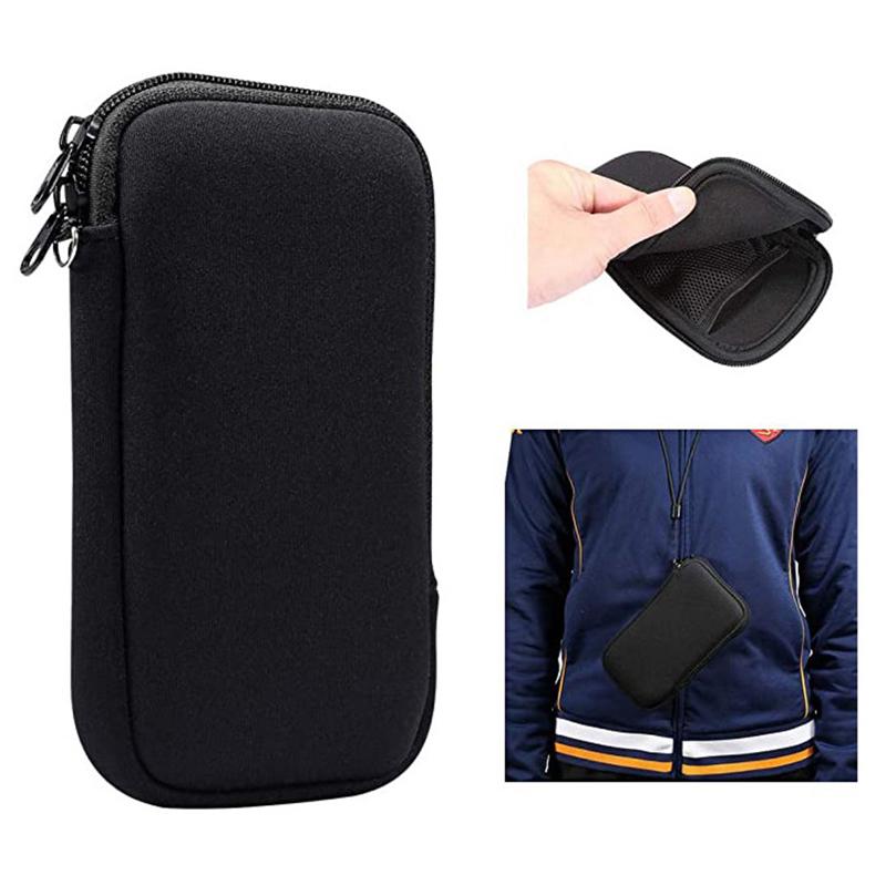 Neoprene Mobile Earphone Storage Case Carrying Hard Bag Box Case For Headphone Accessories Earbuds Memory Card USB Cable