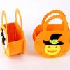 1 Halloween Candy Tote Bag, DIY Holiday Props Bat Pumpkin Candy Bag Halloween Candy Bag