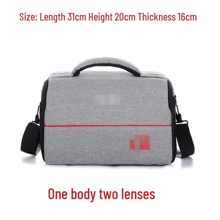 Canon DSLR Einzelschulter Umhänge-Kameratasche für Digitalmodelle 200D, 850D, 700D, 600D, 7D, 70D, 700D