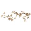 Sculptural Bird Wall Art | Decorative, with Birds, for Entryway 28.8x11x3.1cm Multicolor